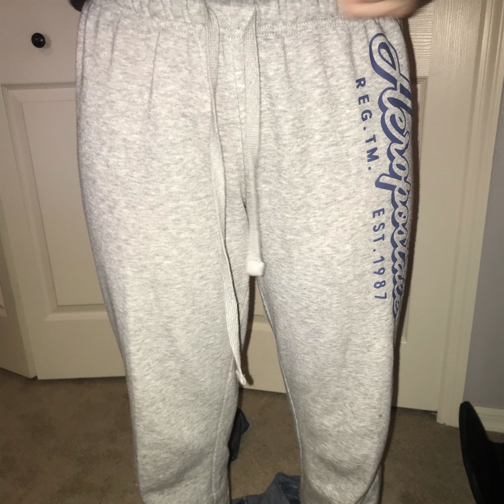 Grey sweats